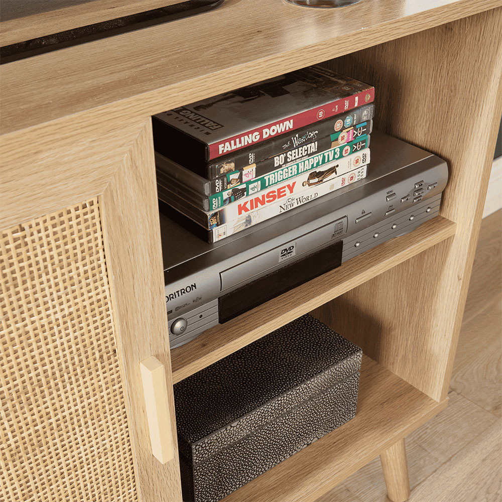 Home Source Astbury Single Door 2 Shelf Sideboard Image 3