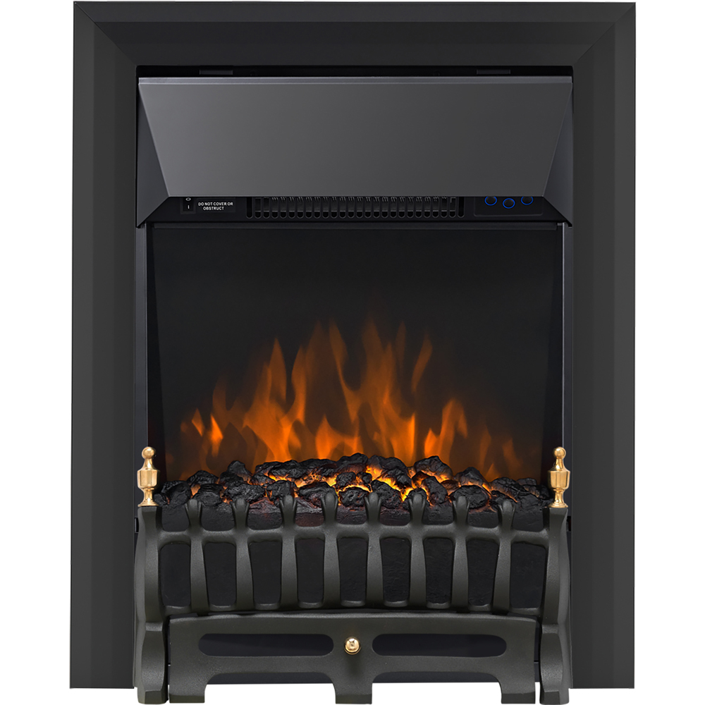 Focal Point Blenheim Black Electric Fire 2kW Image 1