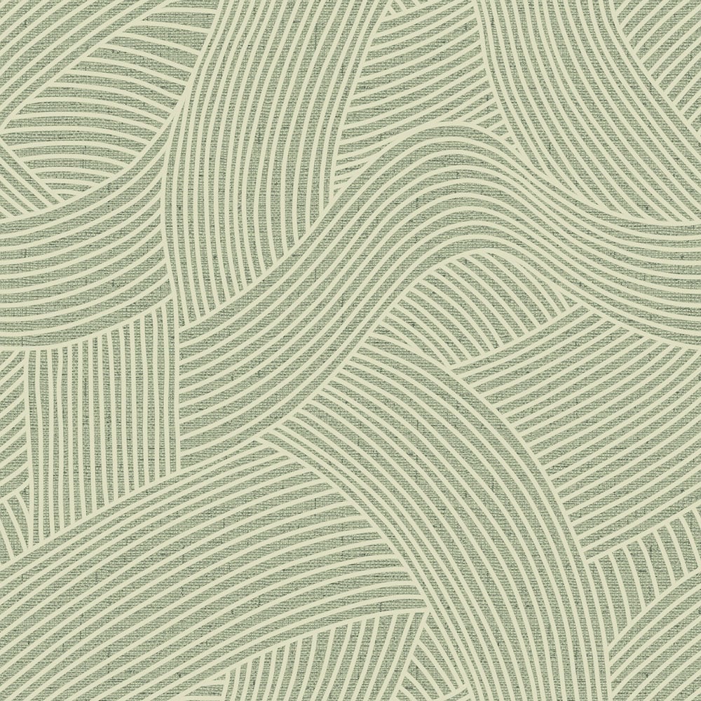 Belgravia Decor Maya Geo Green Wallpaper Image 1