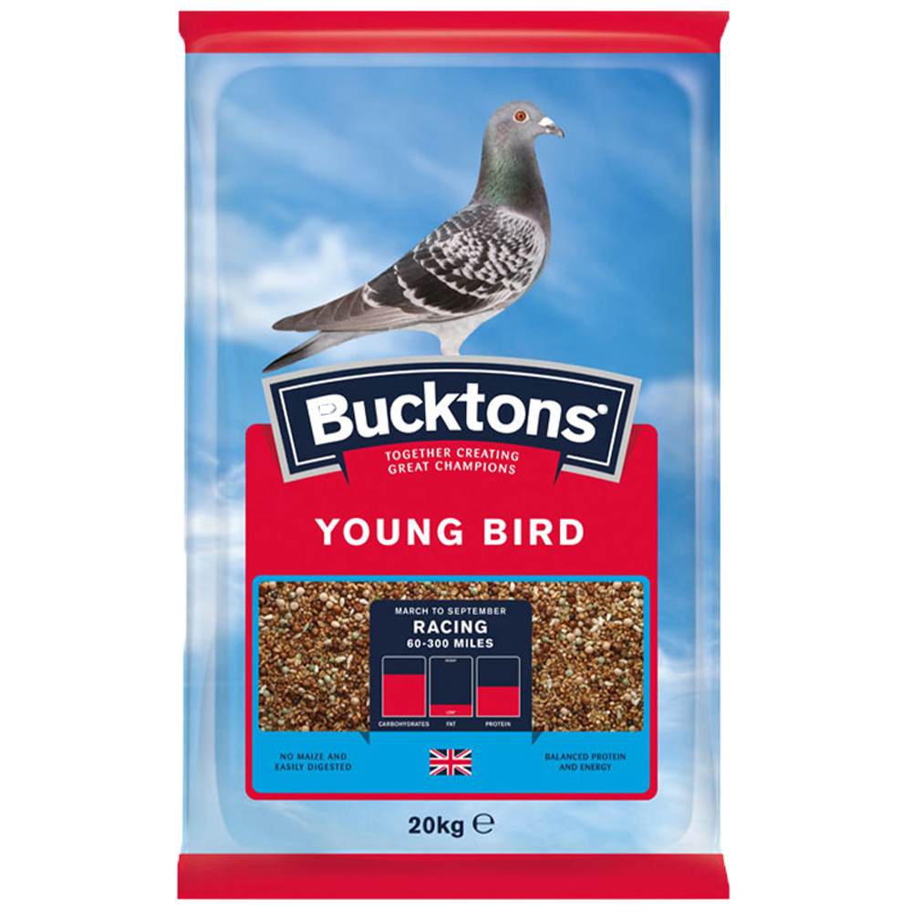 Bucktons Young Bird Seed Mix 20kg Image 1