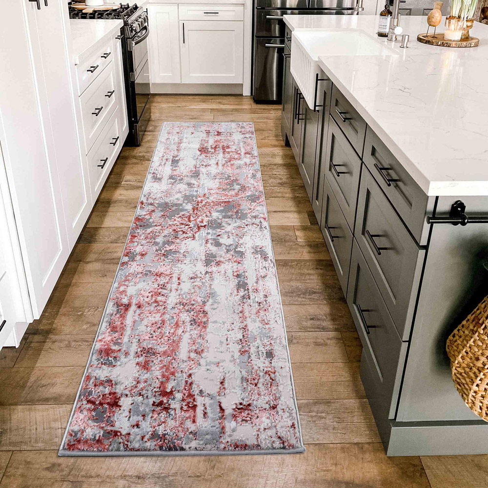Desire Rugs Styra Pink Abstract Rug 160 x 230cm Image 4