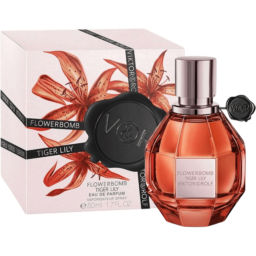 Viktor & Rolf Flowerbomb Tiger Lily Women Eau De Parfum Spray 50ml Image 3