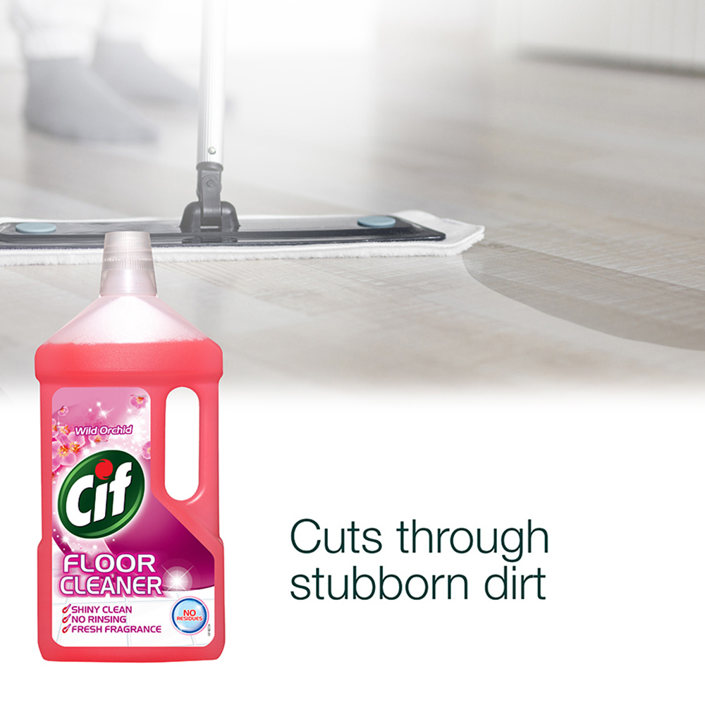 Cif Wild Orchid Floor Cleaner 950ml Image 4