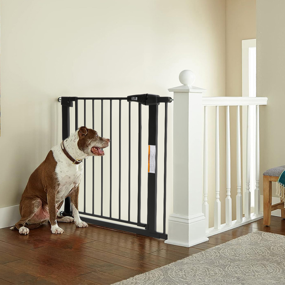 Living and Home Pressure Fixed Stair Safety Gate Image 8