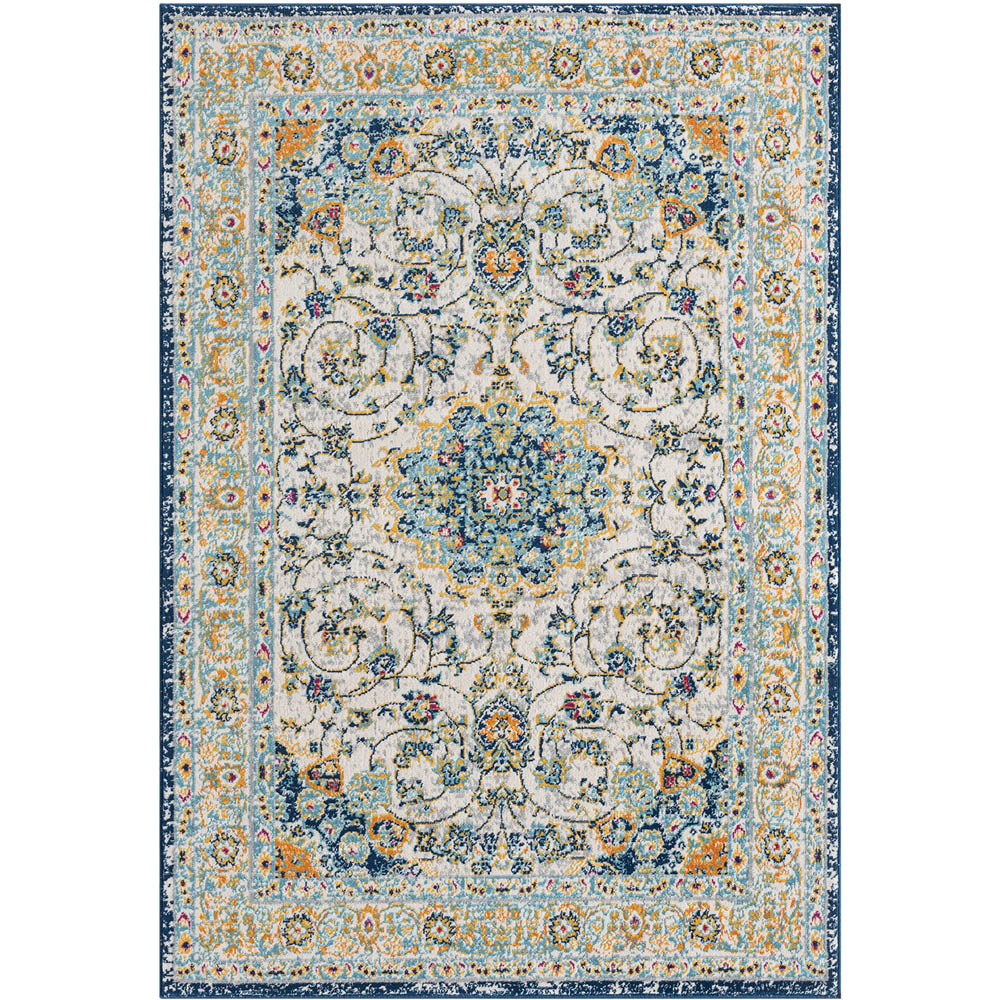 Desire Rugs San Marino Multicolour Medallion Floral Rug 60 x 220cm Image 5