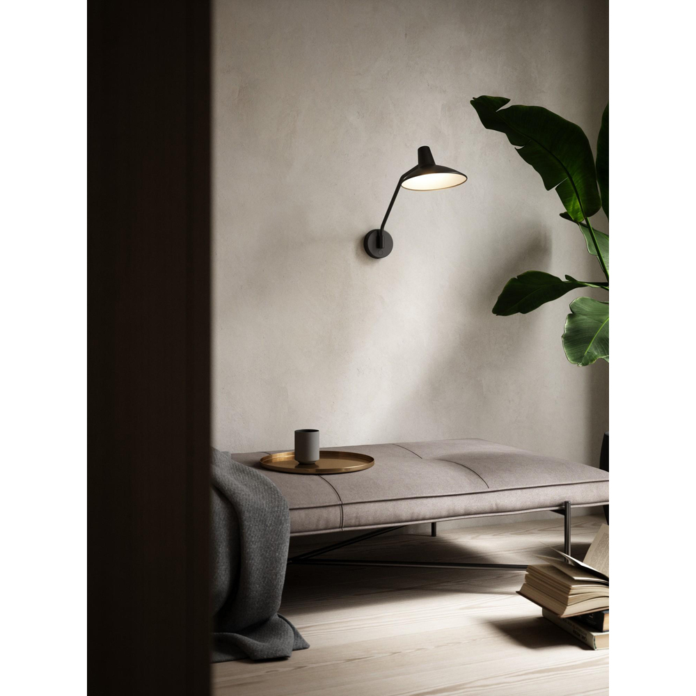 Nordlux Darci Black Wall Light Image 2