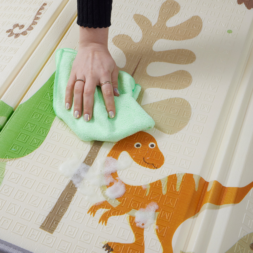 Liberty House Toys Jungle and Dinosaur Toddler Play Mat Image 7