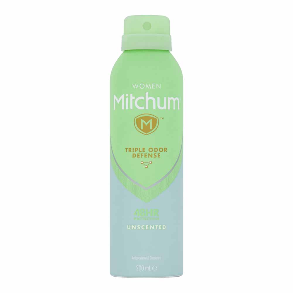 Mitchum Women Unscented Anti-Perspirant Spray 200ml Image