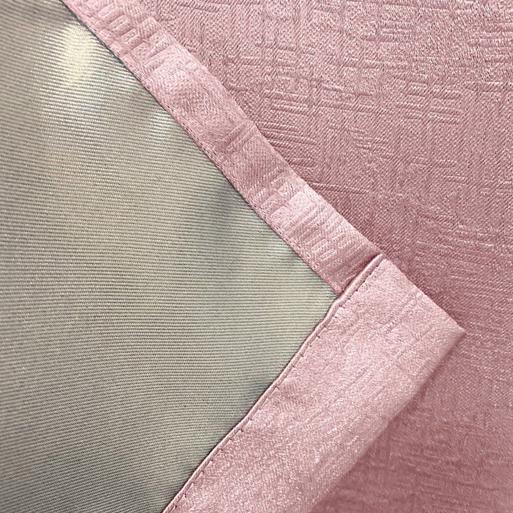 Enhanced Living Vogue Blush Thermal Blackout Eyelet Readymade Curtains 117 x 183cm Image 4