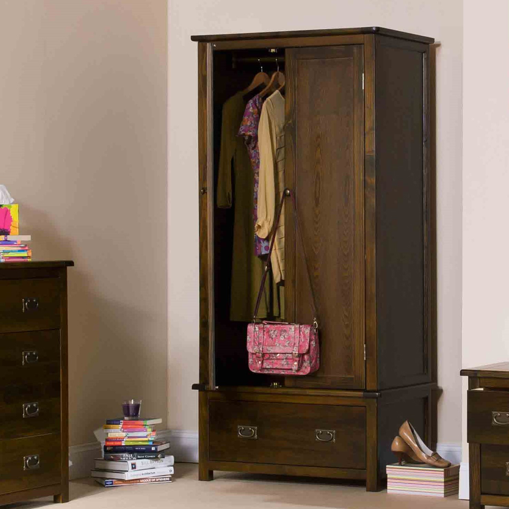 Core Products Boston 2 Door Single Drawer Wardrobe Image 7