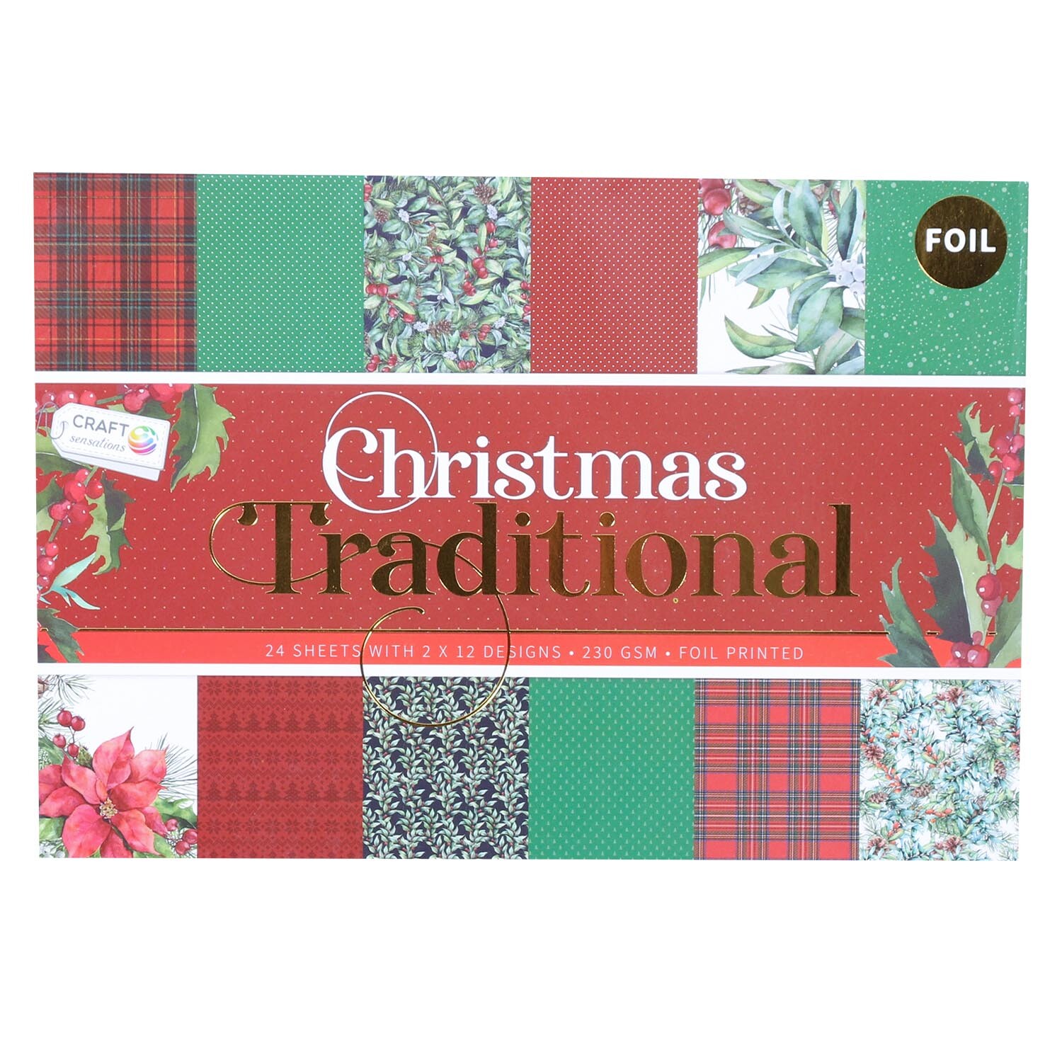Craft Sensations Christmas Design Paper Pad Image 2
