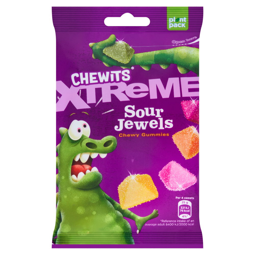 Chewits Sour Jewels Mix 125g Image