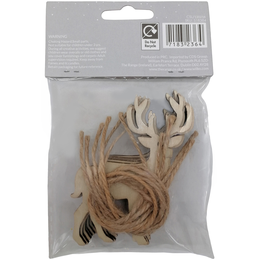 Wooden Christmas Shapes Image 9