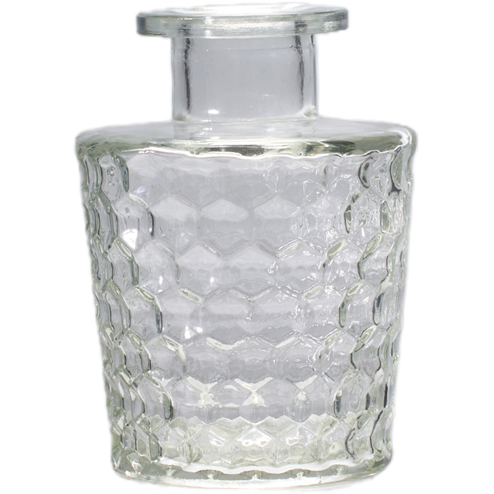 Living and Home 10 Piece Clear Small Glass Bud Vase Set Image 7