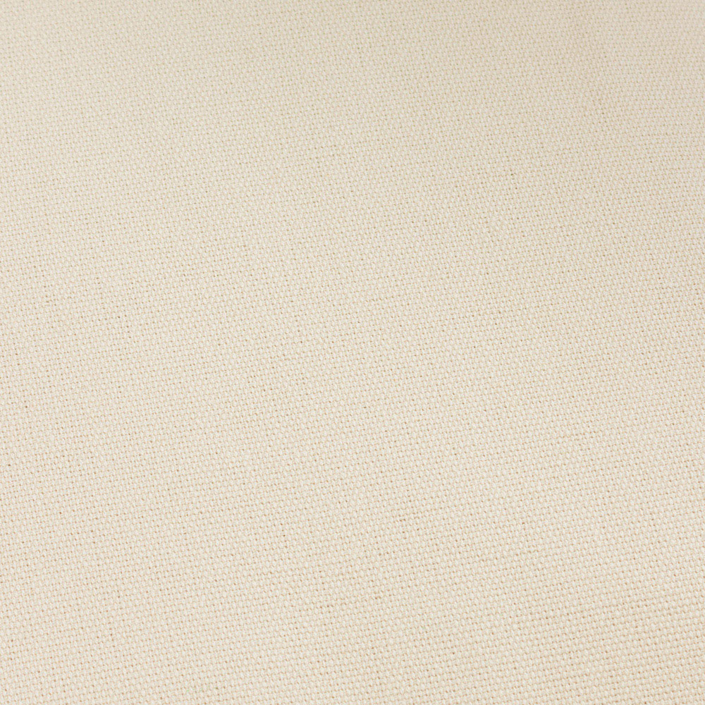 Yard Holmfirth Cream Plain Cotton Canvas Cushion 45 x 45cm Image 5