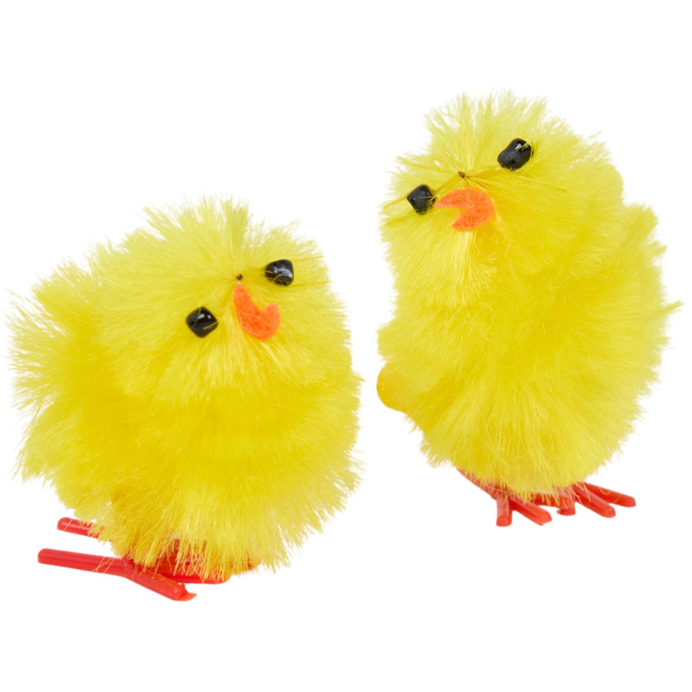 Easter Chick Decoration 6 Pack Image 4