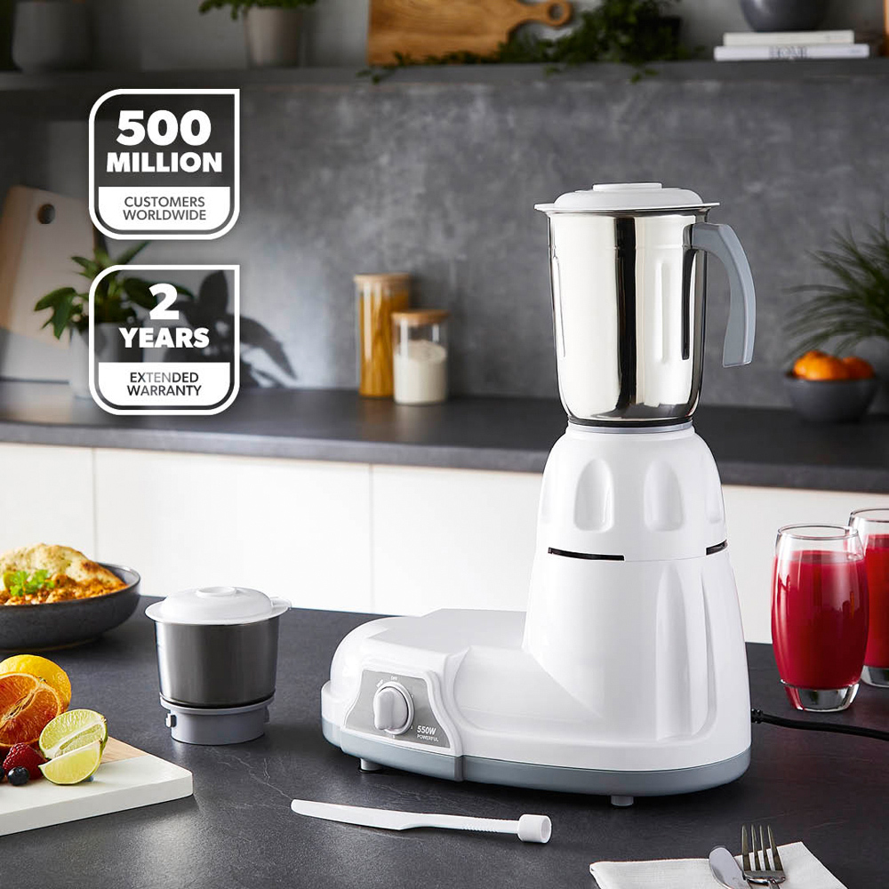 Geepas GSB5456N 2-in-1 Mixer Grinder 550W Image 2