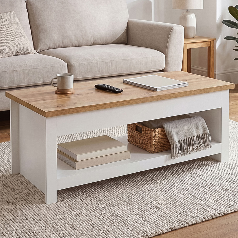 VIDA DESIGNS Arlington White Coffee Table Image 1