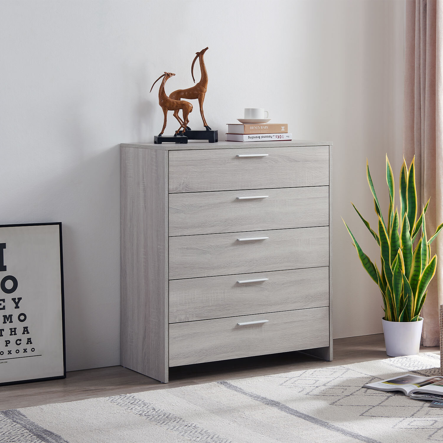 Hartley 5 Drawer Chest Image 1