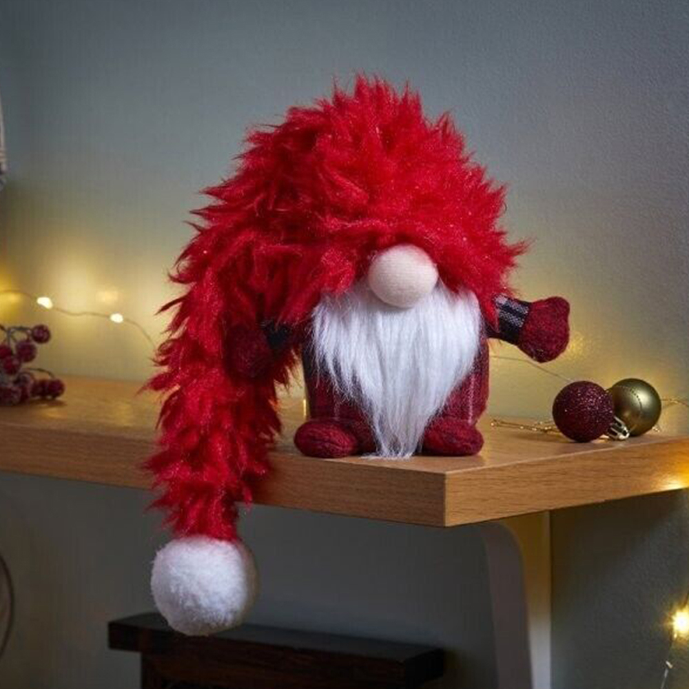 Marco Paul Red Super Furry Wilfred Gonk Decoration Ornament Image 2