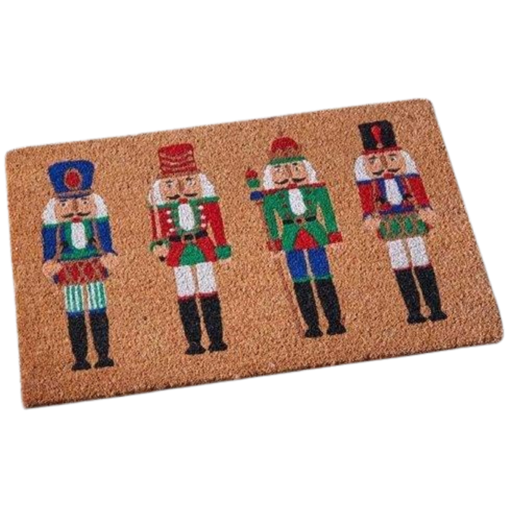 Marco Paul Nutcrackers Christmas Mat Image 1