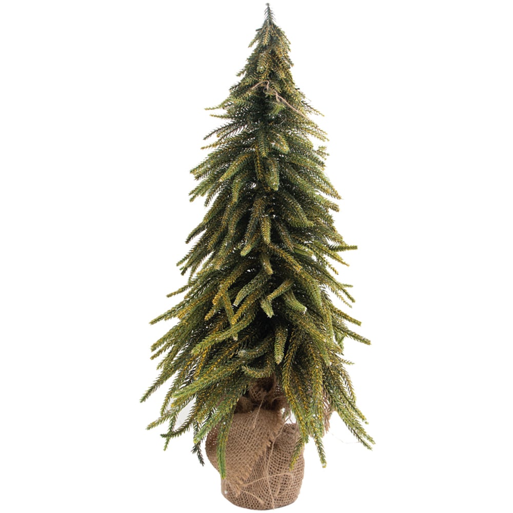 St Helens Gold Finish Decorative Christmas Tree 52cm Image 1