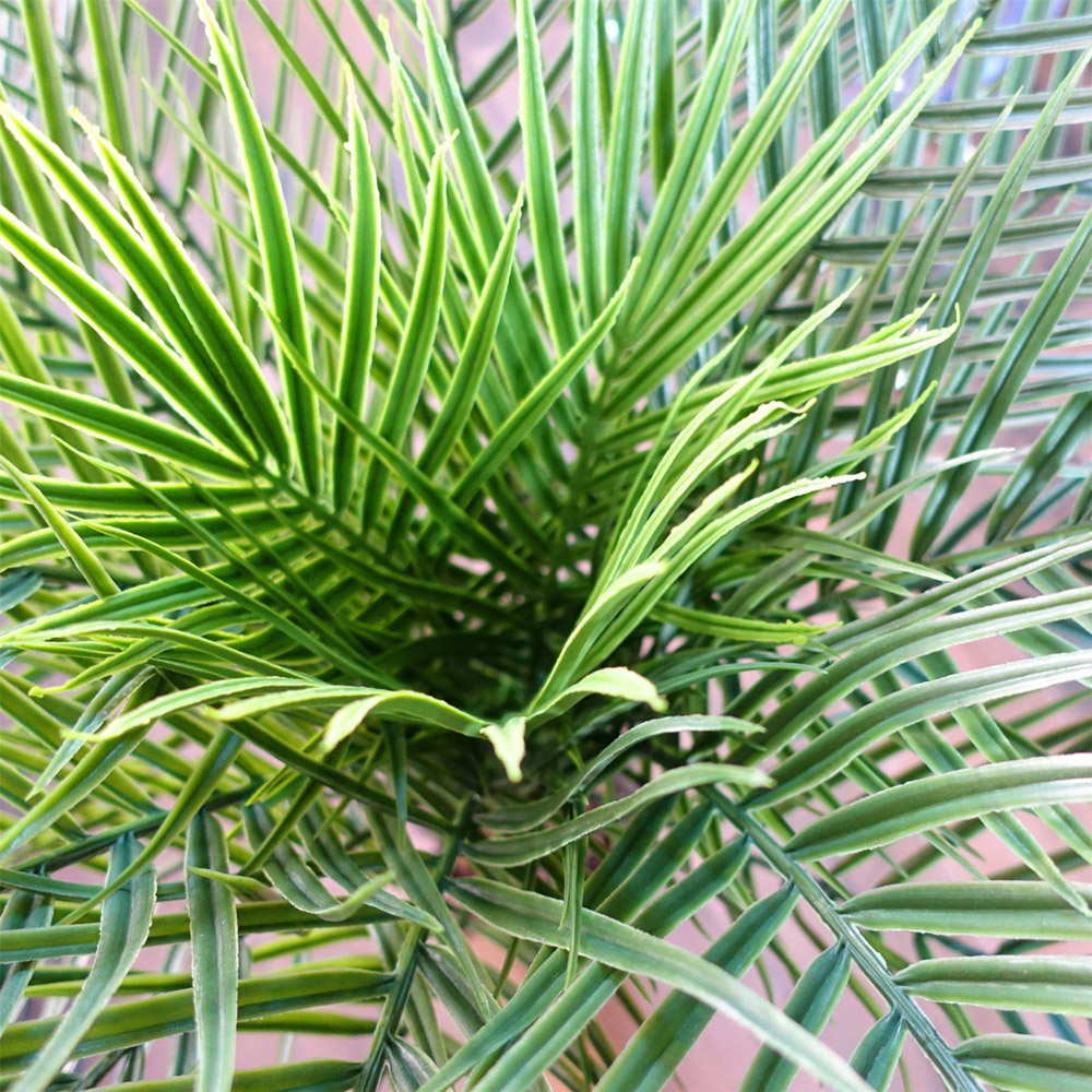 Botanik Cycas Palm Artificial Tree in Pot 4ft Image 2