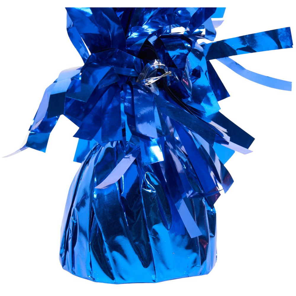 Red or Blue Foil Balloon Weight Image 3