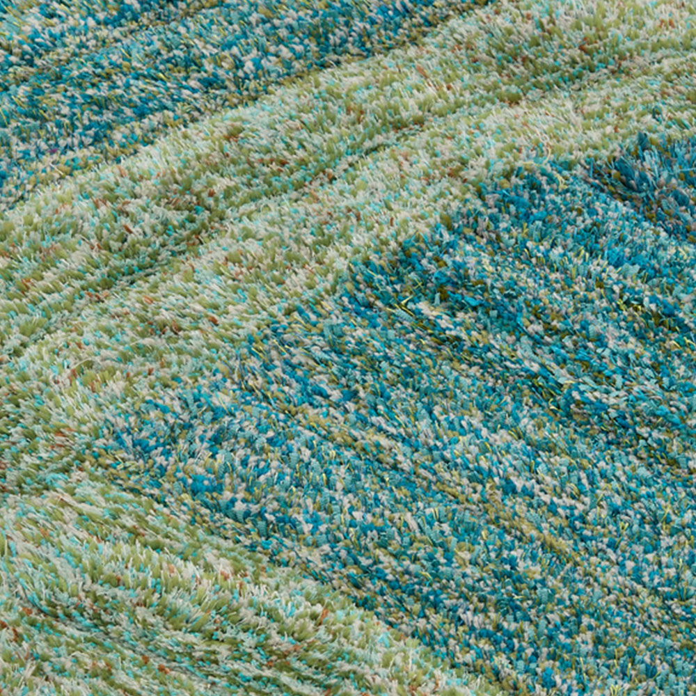 DS Living Stella Blue Ultra Plush Rug 160 x 230cm Image 4