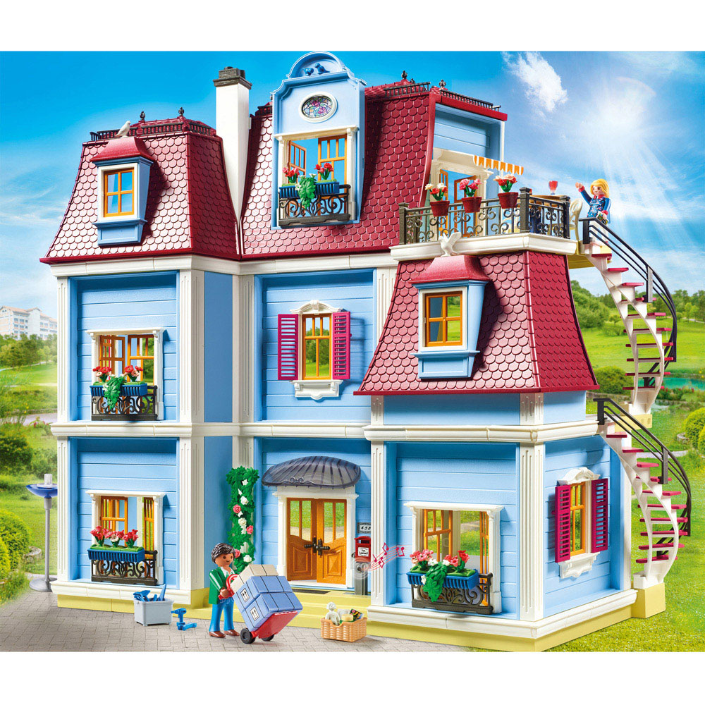 Playmobil Large Dollhouse Playset 592 Piece Image 5