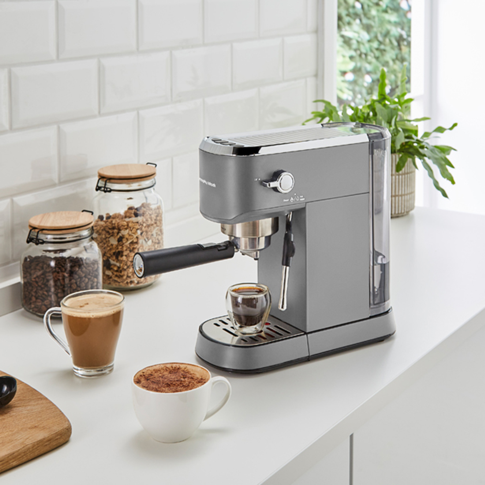 Morphy Richards Signature Grey Coffee Machine Image 2