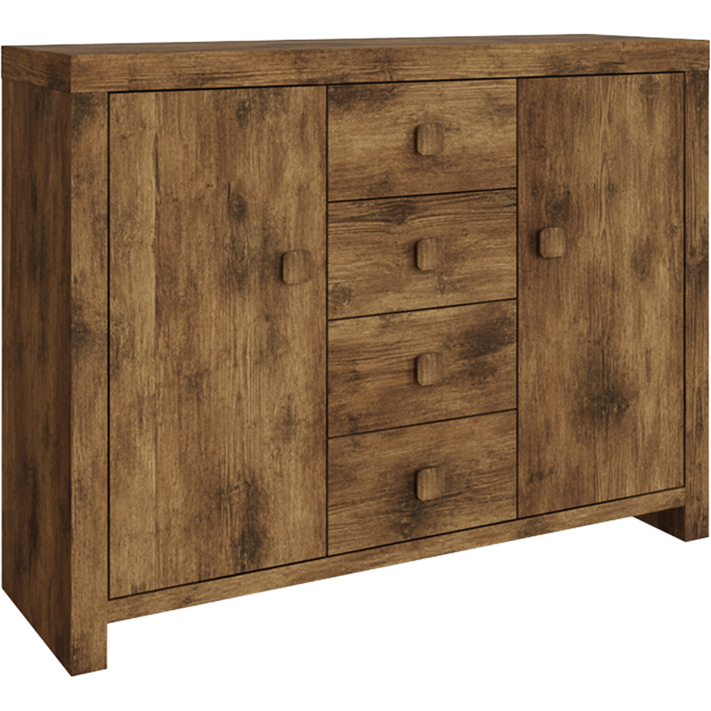 GFW Jakarta 2 Door 4 Drawer Mango Sideboard Image 2