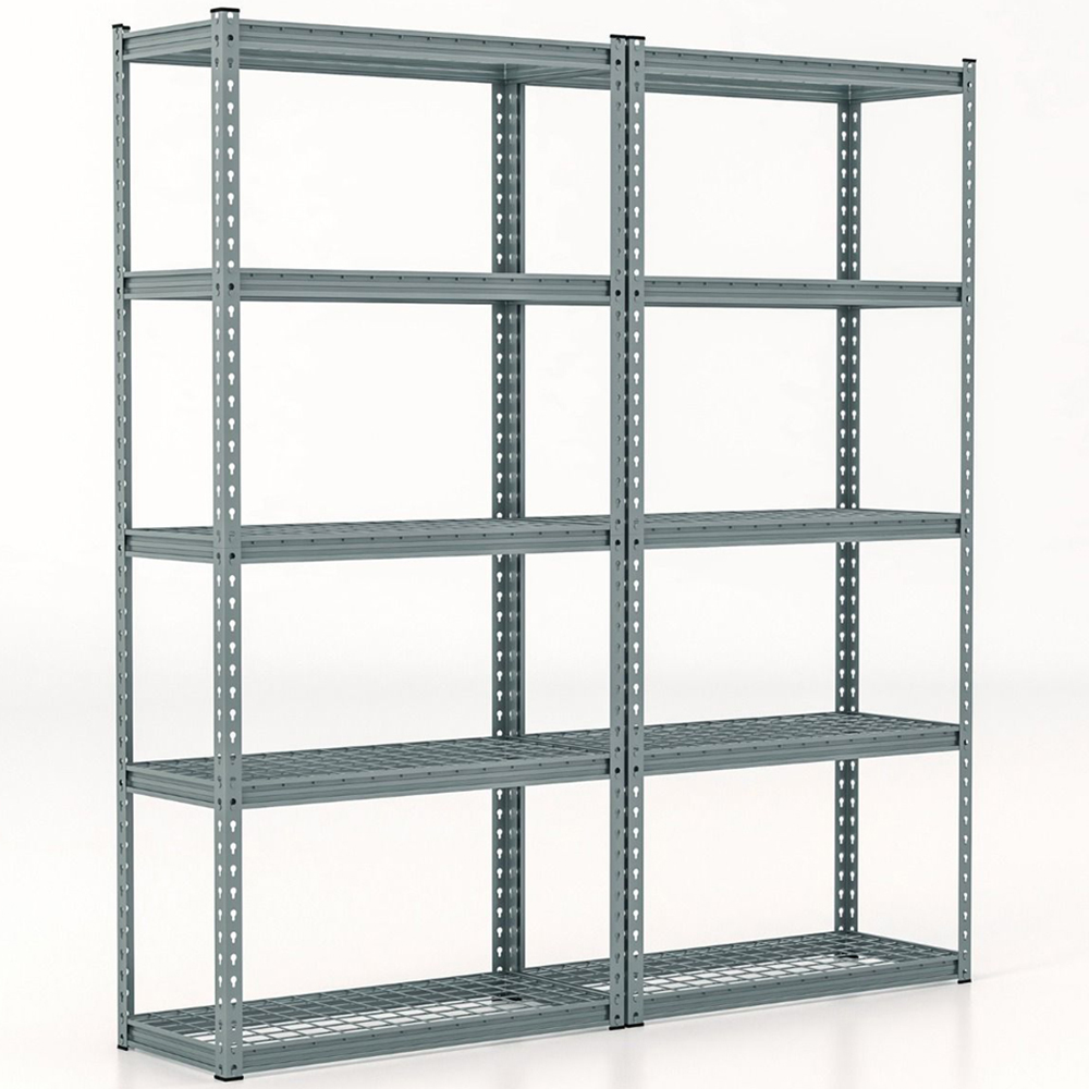 Costway Grey Heavy Duty Wire Storage Rack Image 3