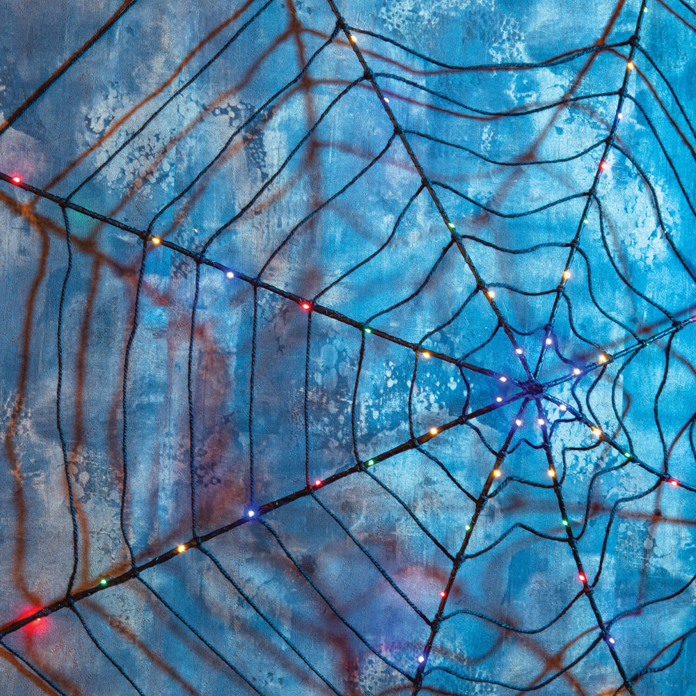 64 LED Spider Web Image 4