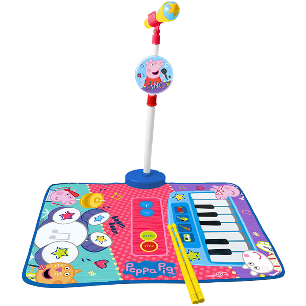 REIG Peppa Pig Multicolour 3 in 1 Playmat Image 1