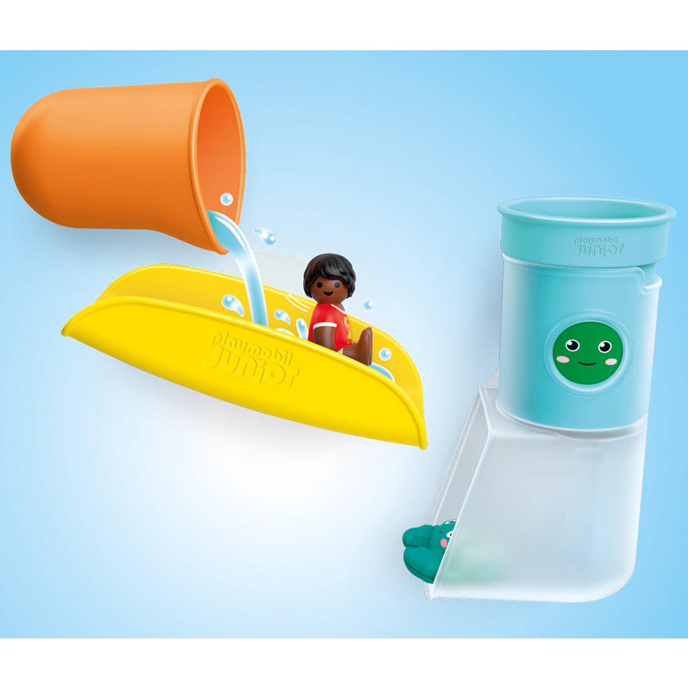 Playmobil Junior Aqua Pour and Play Water Tank with Slide Playset Image 9