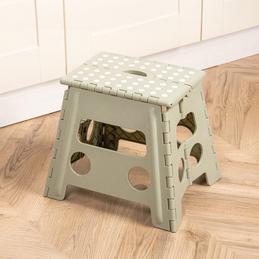 My Home Tall Folding Step Stool | Wilko