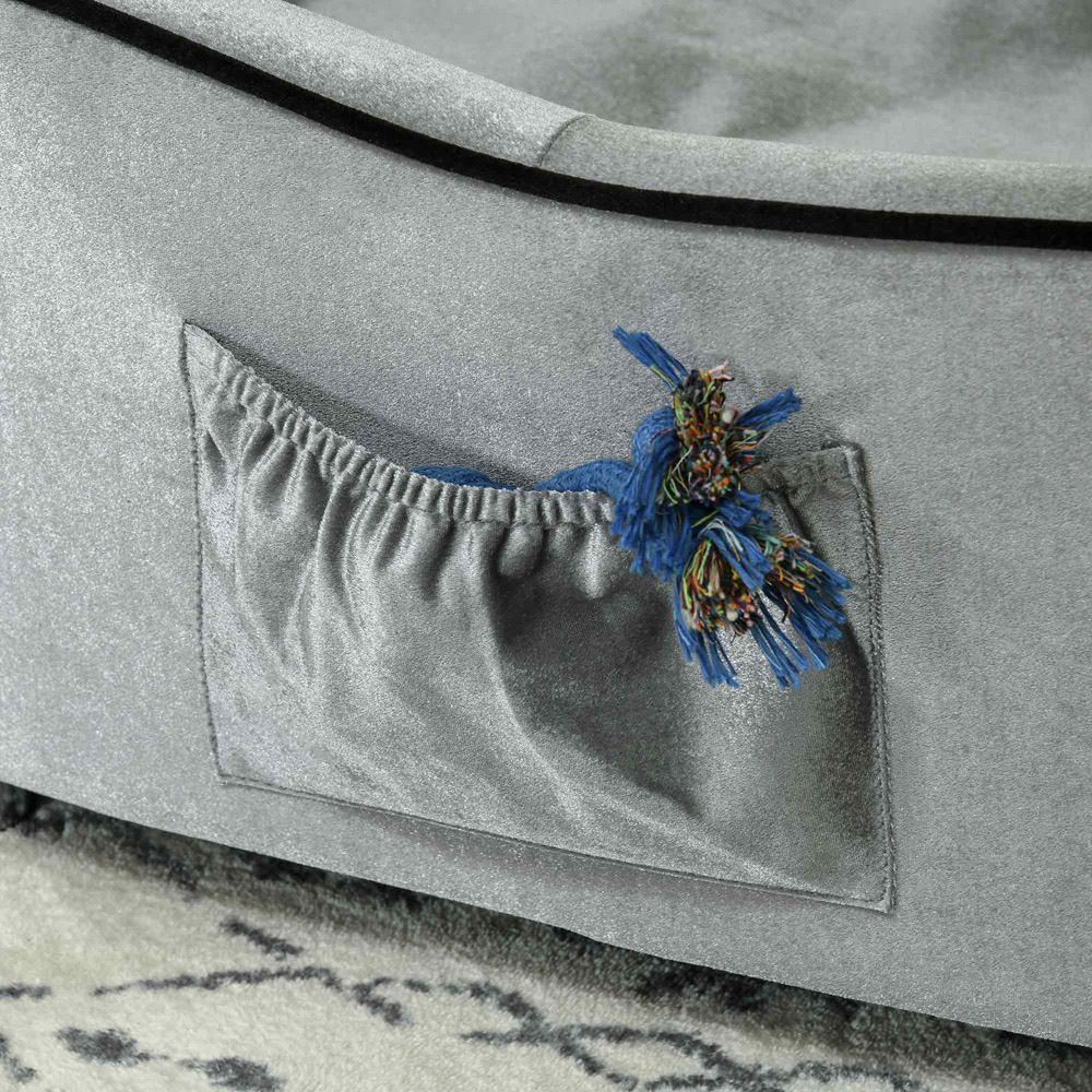 PawHut Large Pet Sofa with Removable Cushion Image 4