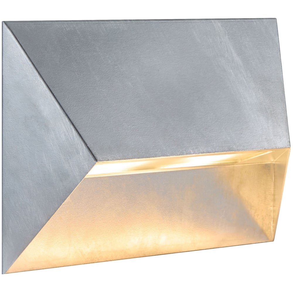 Nordlux Pontio 27 Galvanised Outdoor Wall Light Image 1