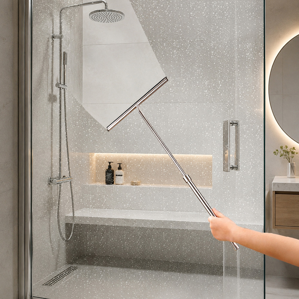 Avilo Stainless Steel Telescopic Window Squeegee Image 2