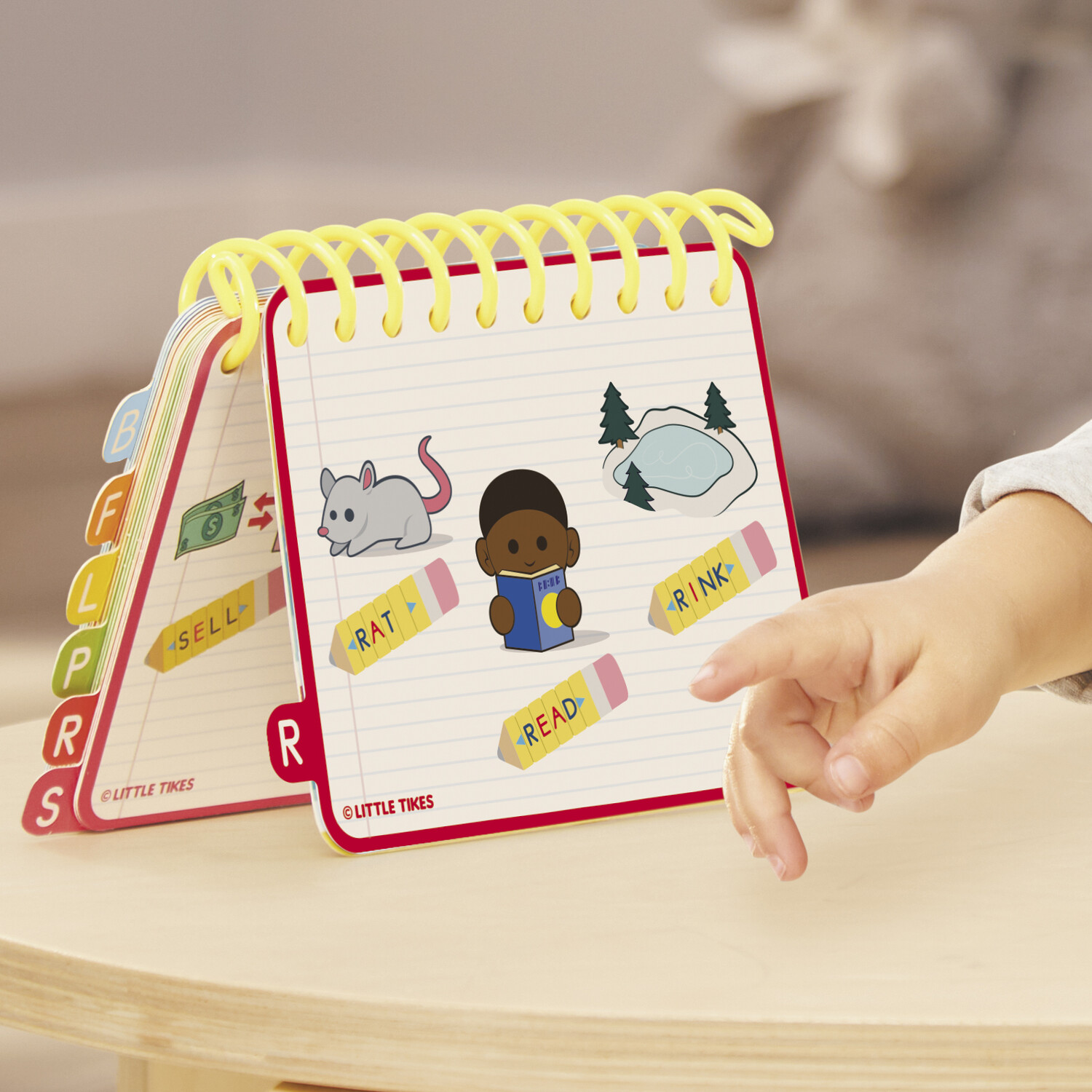 100 Words Spell & Spin Pencil - Yellow Image 6
