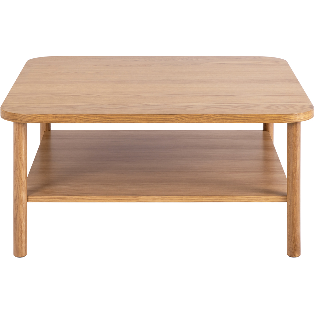 Florence Banbury Oak Square Coffee Table Image 2
