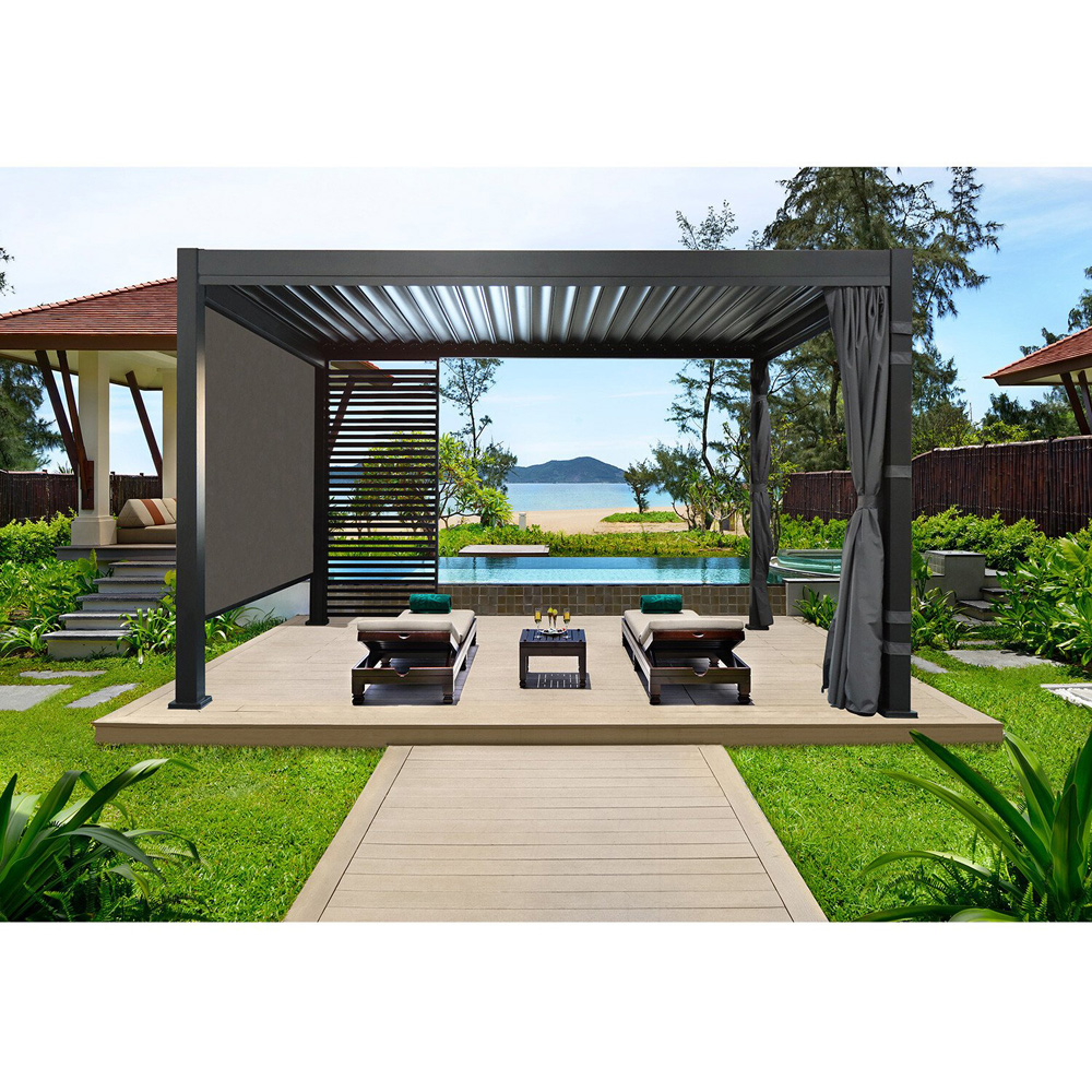 Malay Ibiza 4 x 3m Aluminium Pergola Image 3