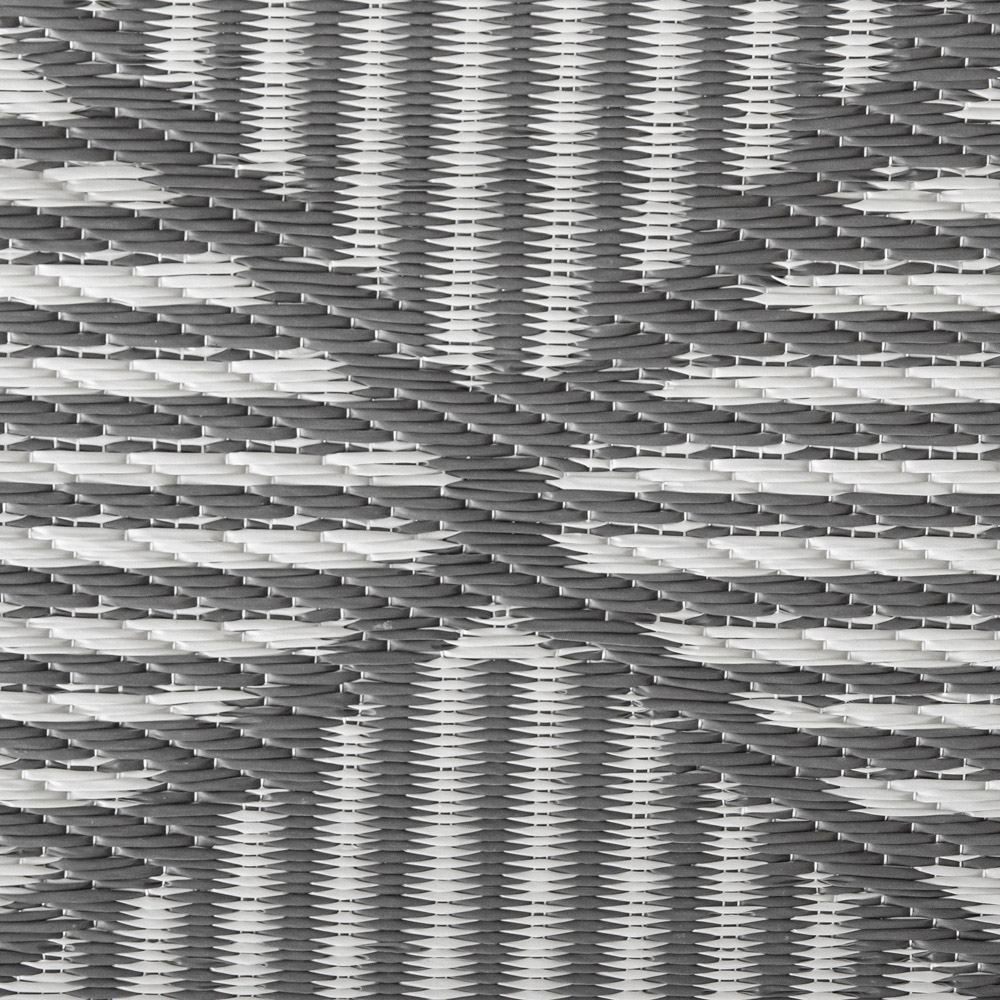 Samuel Alexander Alexandria Grey Alfresco Patio Rug Mat 1.5 x 2.1m Image 9