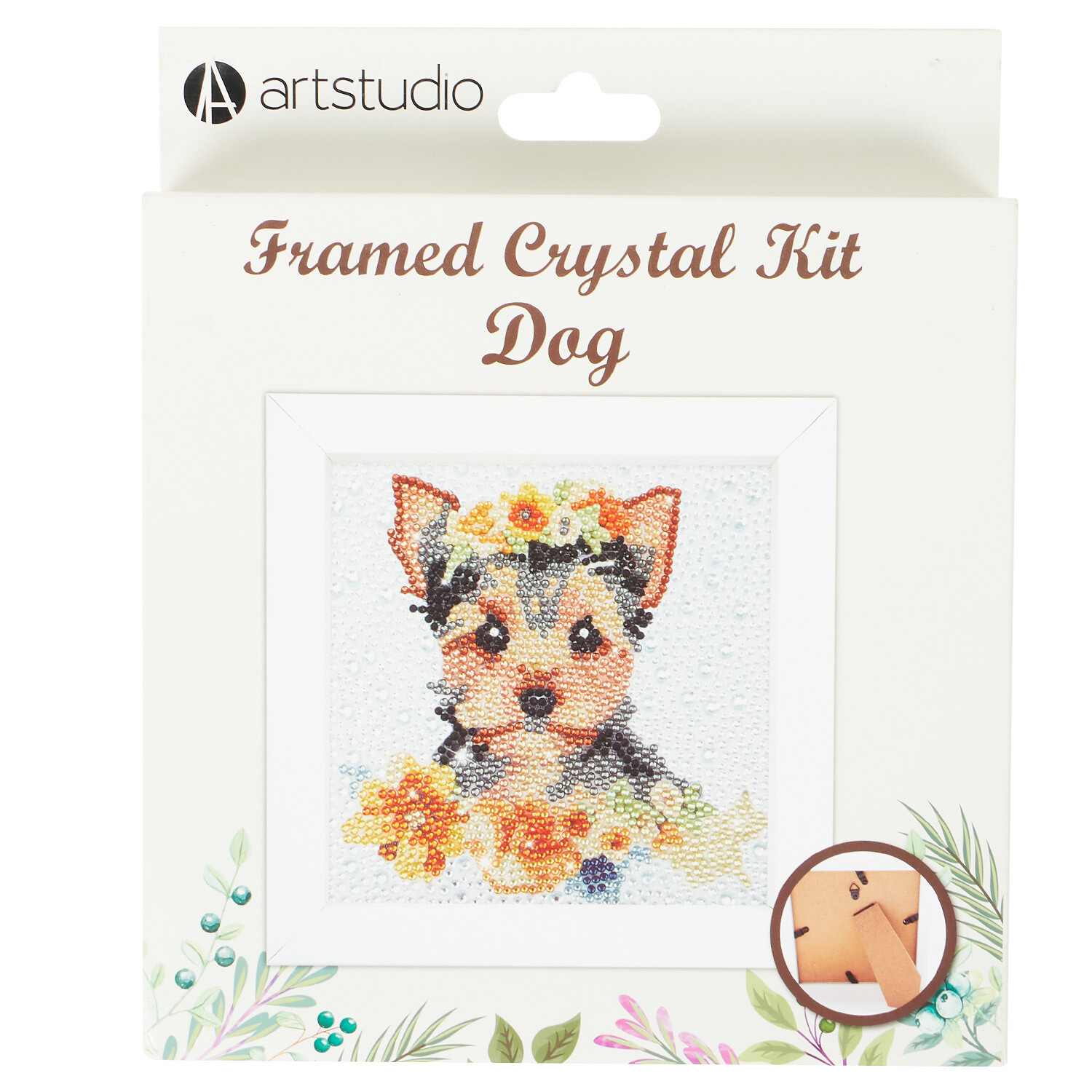 Assorted Dog Framed Crystal Kit - Multicolour Image 3
