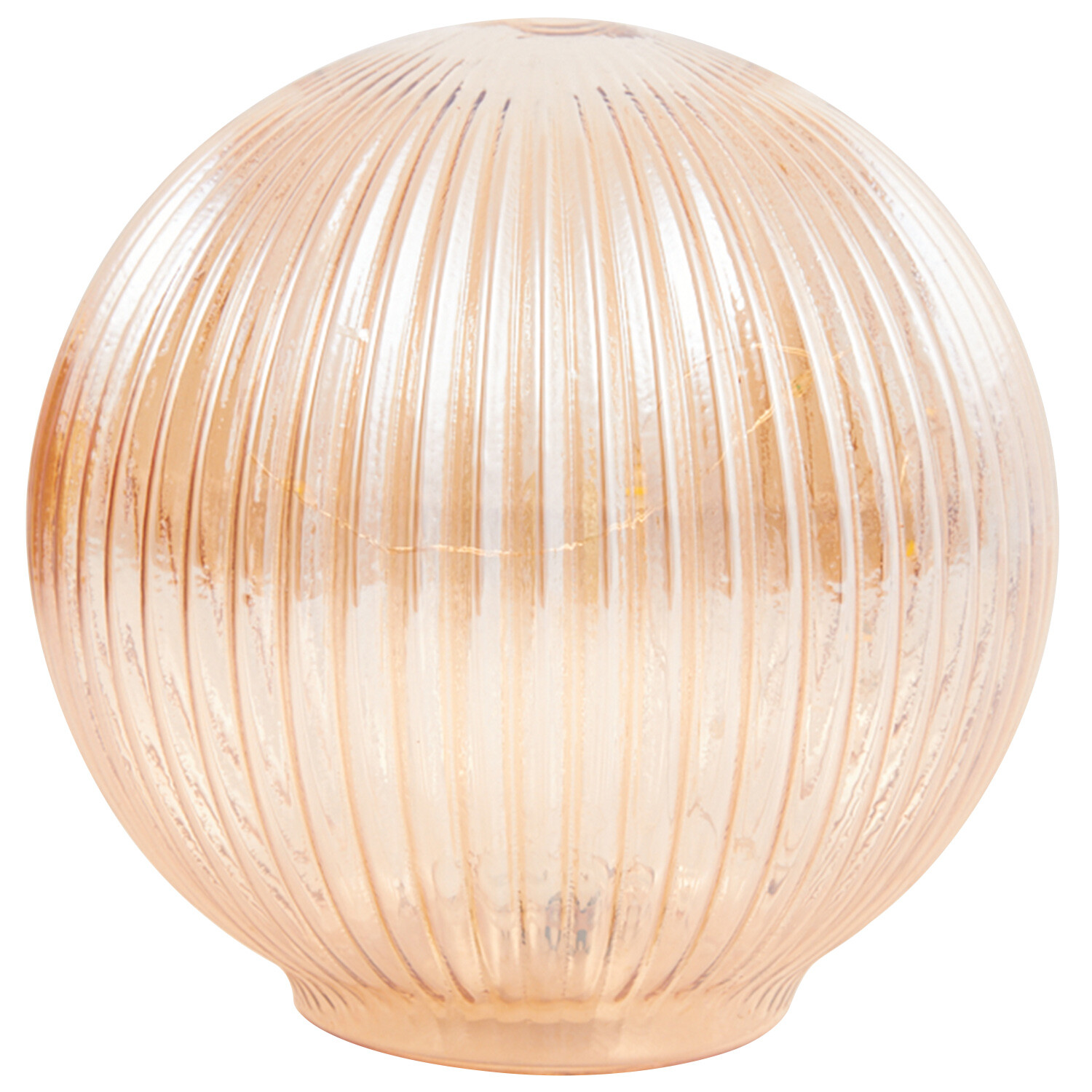 LED Amber Glass Ball - Amber Image 1