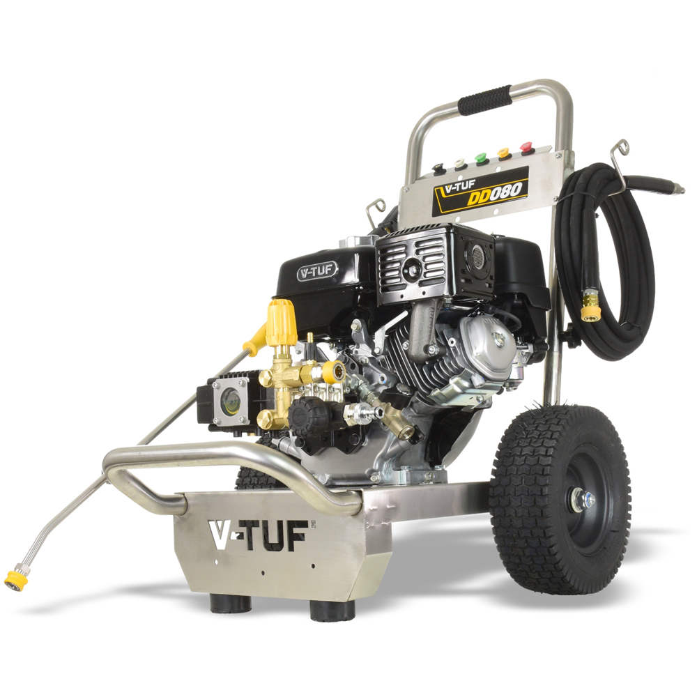 V-TUF DD080 9HP Honda Driven Industrial Petrol Pressure Washer 200Bar Image 1