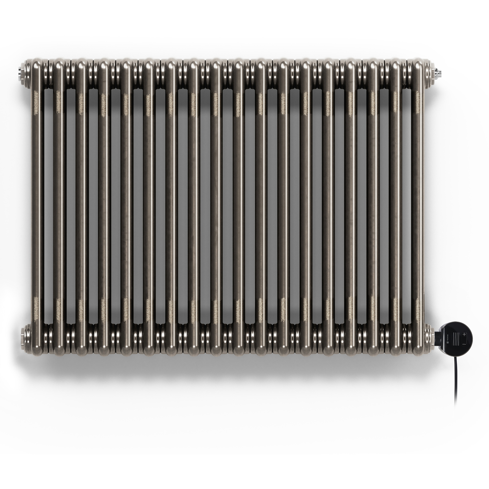 Terma Colorado Wi-Fi Clear Lacquer 3 Column Deep Electric Radiator 1000W 600 x 834mm Image 2