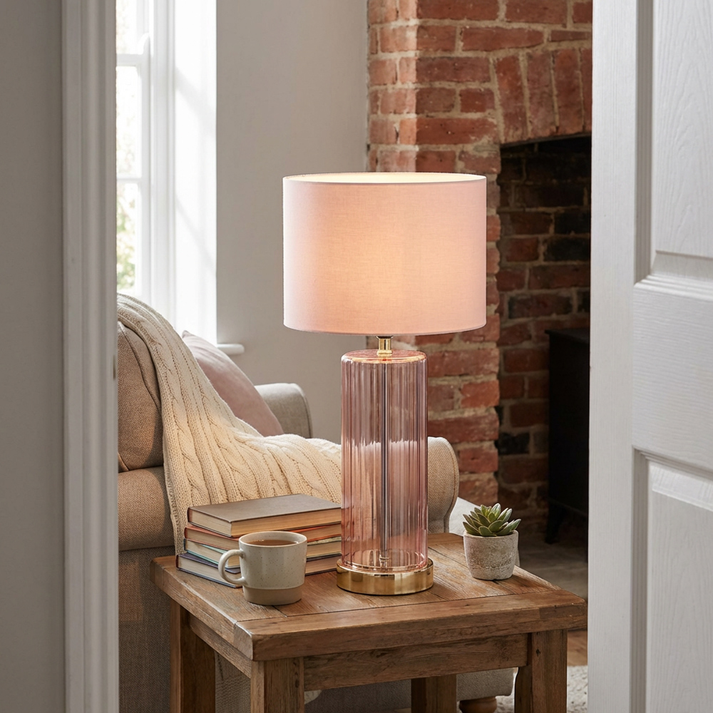 Niamh Table Lamp - Pink Image 2