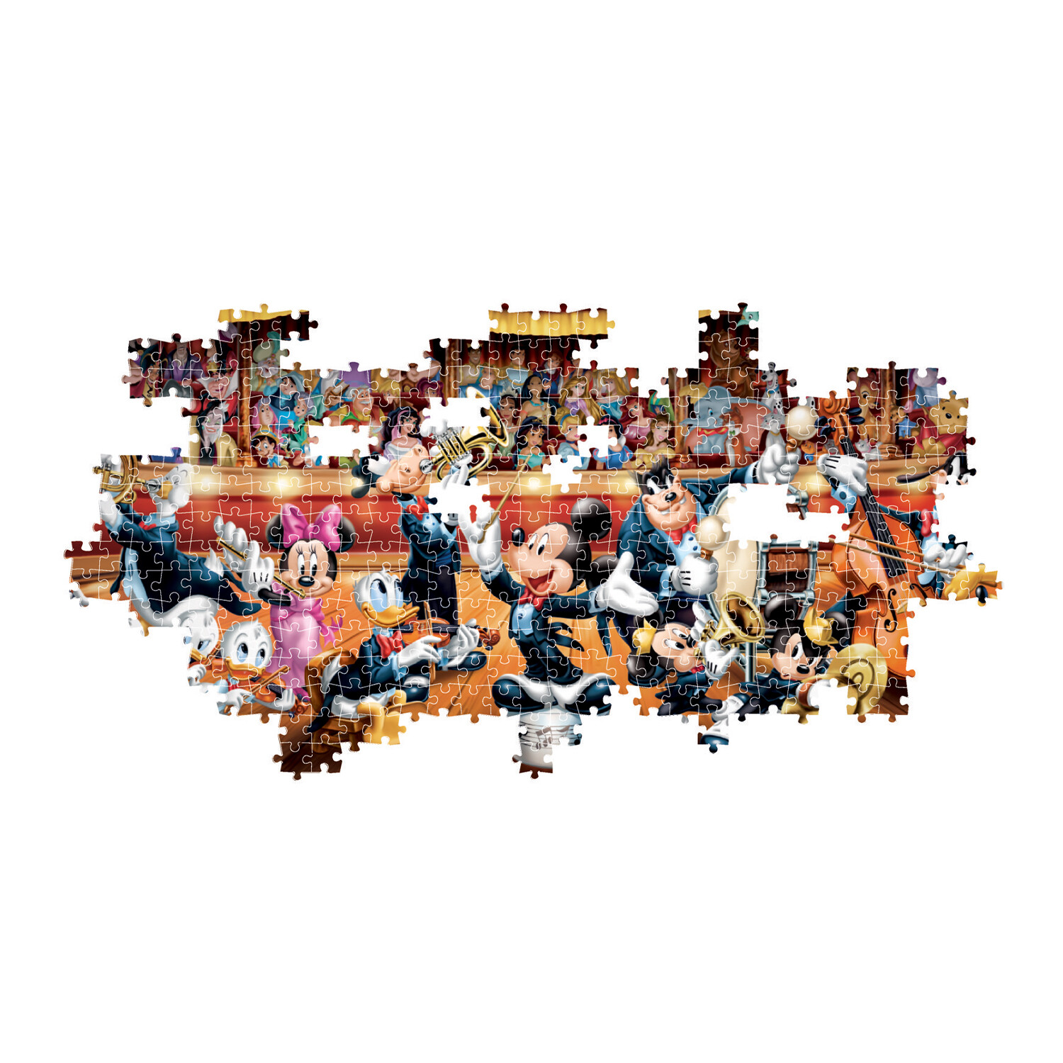 Disney 1000 Piece Panorama Orchestra Jigsaw Puzzle Image 3